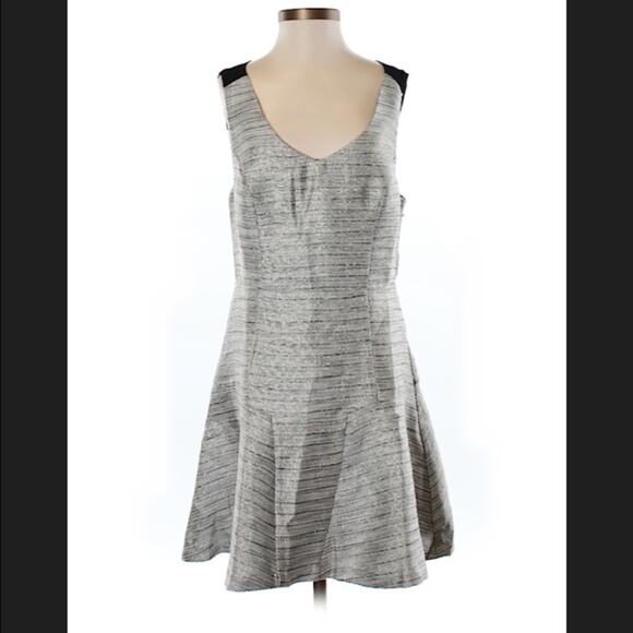 Adelyn Rae woven metallic drop waist dress, size small - Picture 1 of 12